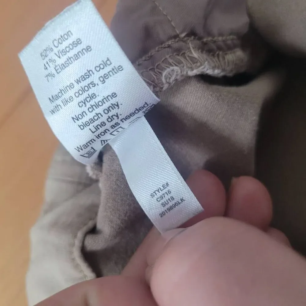 J Crew khaki straight leg chino pants mid rise basics preppy everyday minimalist